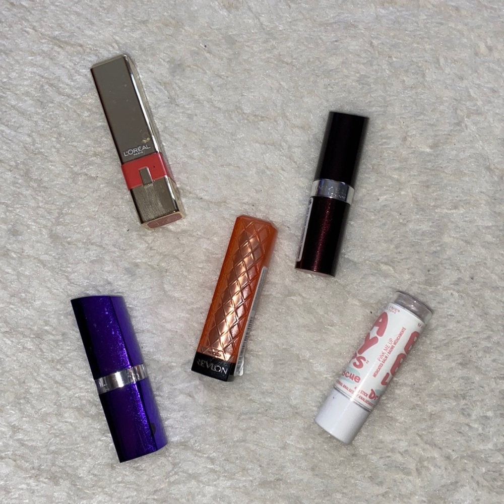 5 Set Drugstore Lipstick Bundle